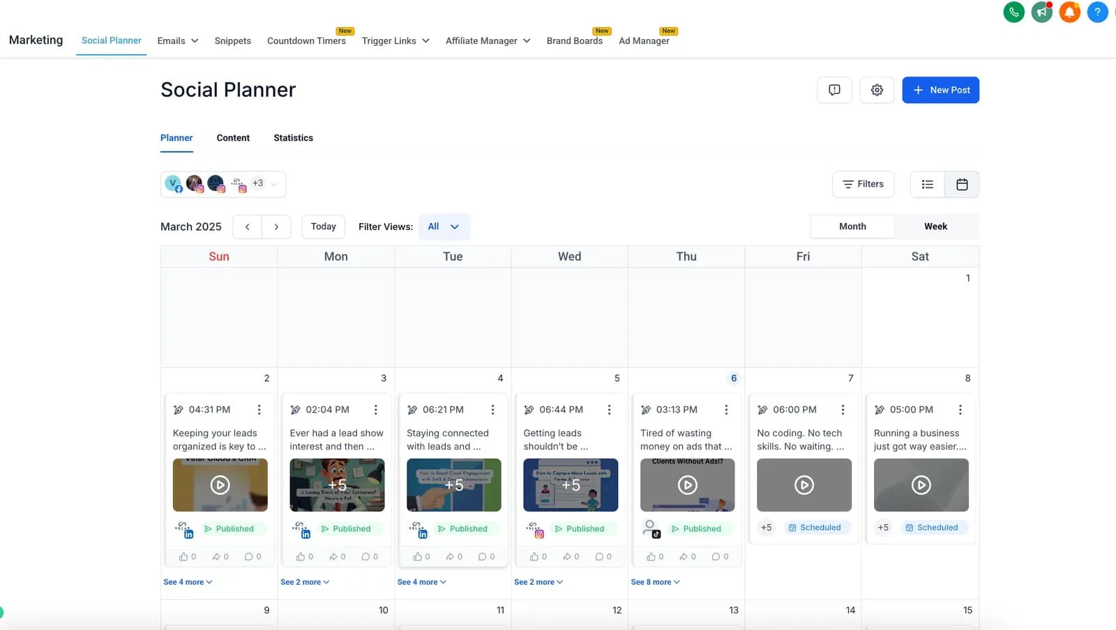 The social planner calendar